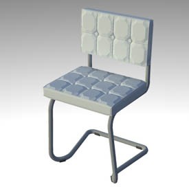 Vintage Chair 3D Object | FREE Artlantis Objects Download